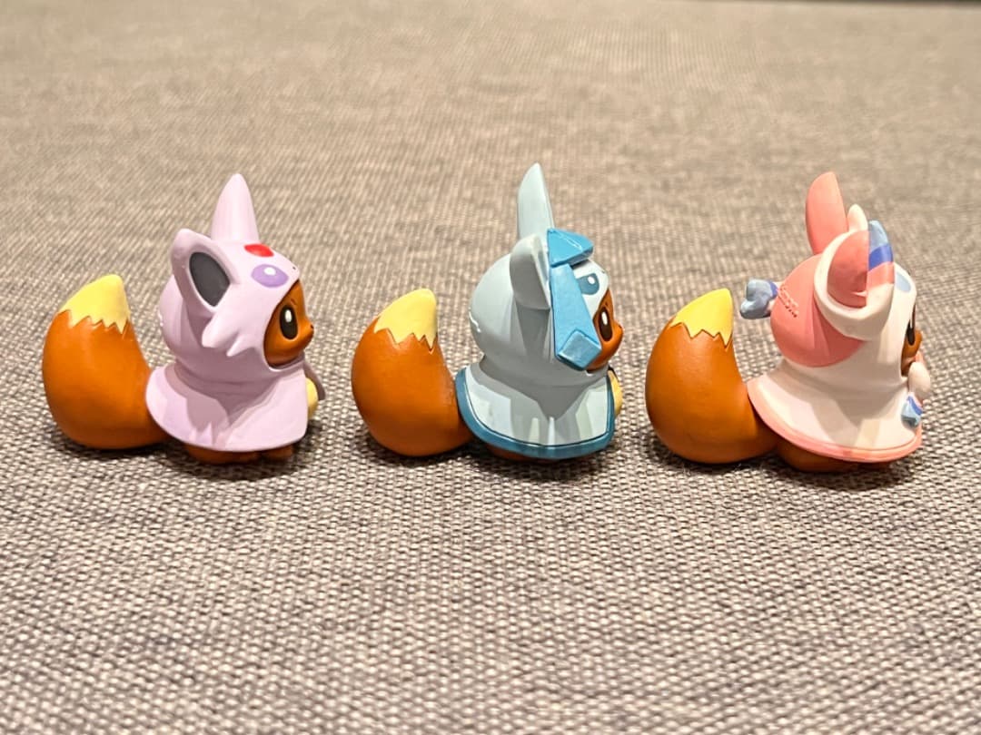 ポケモンセンター限定 イーブイ ポンチョシリーズ フィギュア 6種