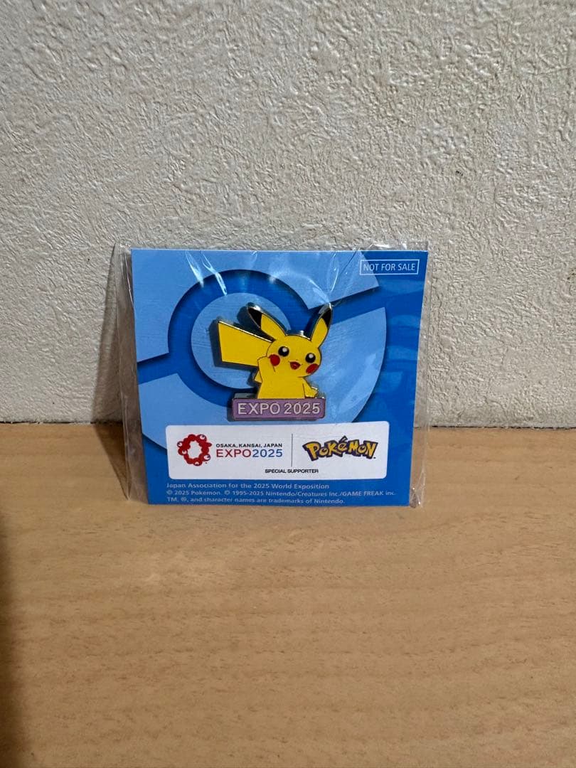 EXPO 2025 大阪・関西万博 ポケモン ピカチュウ ピンバッジ