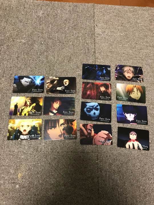 Fate/Zero 第四次聖杯戦争展 魔術師の証 魔術師認定証　カード コンプ Fate/Zero 第四次聖杯戦争展 魔術師の証 魔術師認定証 カード コンプ