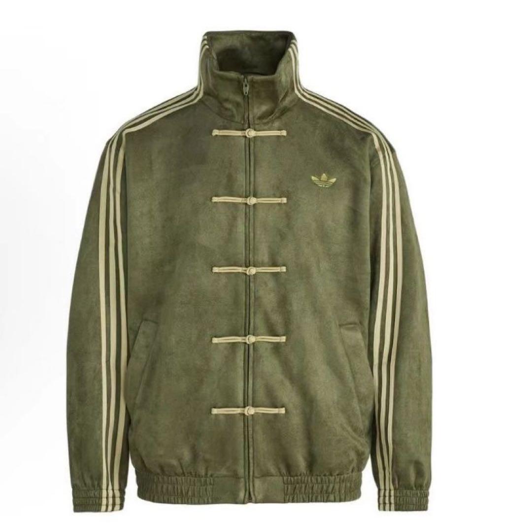 adidasアディダス 中国限定 蛇年トラックジャケット 緑Mサイズ”