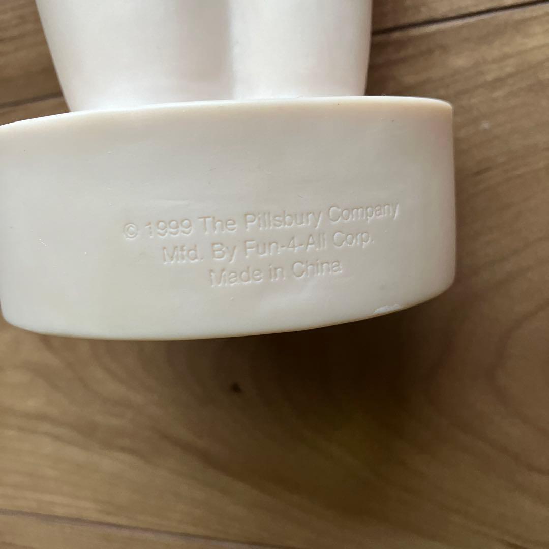 doughboy ドゥボーイ ドゥーボーイ ソフビバンク 貯金箱 シール付き