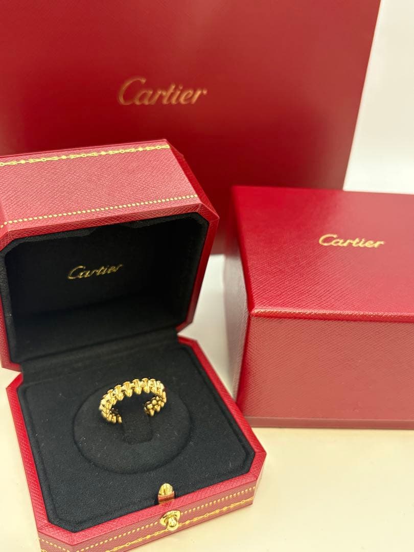 ♡超美品♡Cartierほぼ値上前価格/クラッシュドゥカルティエリングSM PG