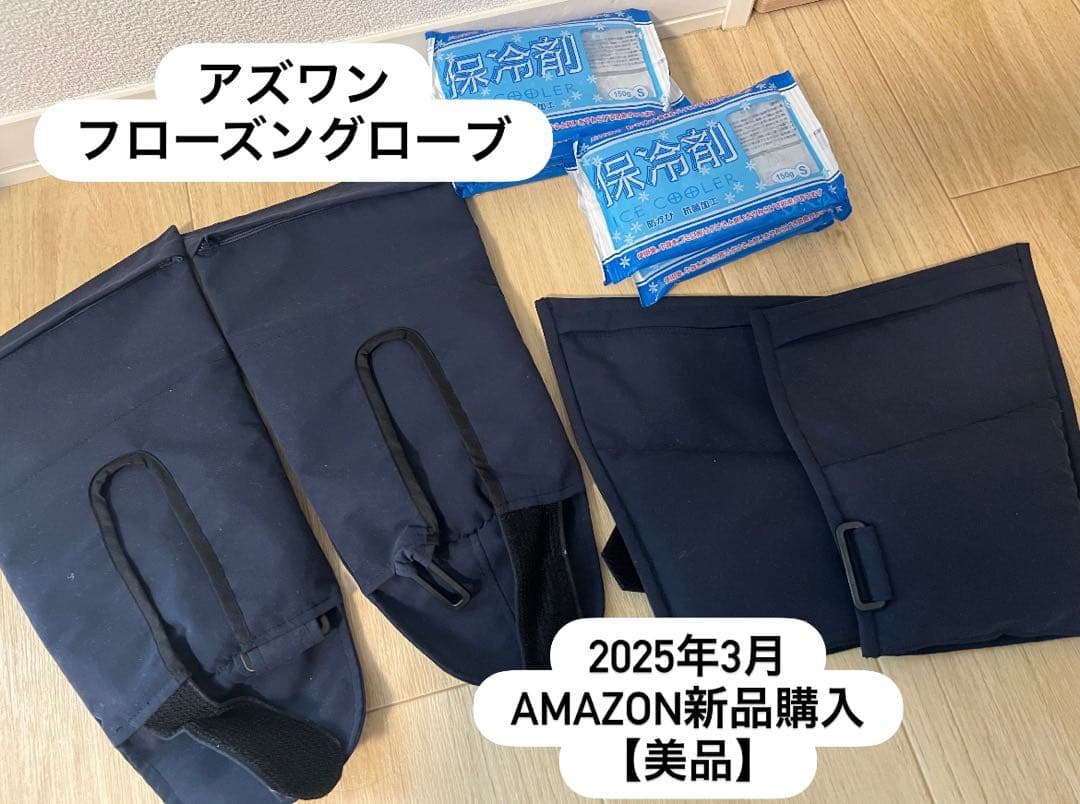 【美品】アズワン　フローズングローブ　手足セット　冷却