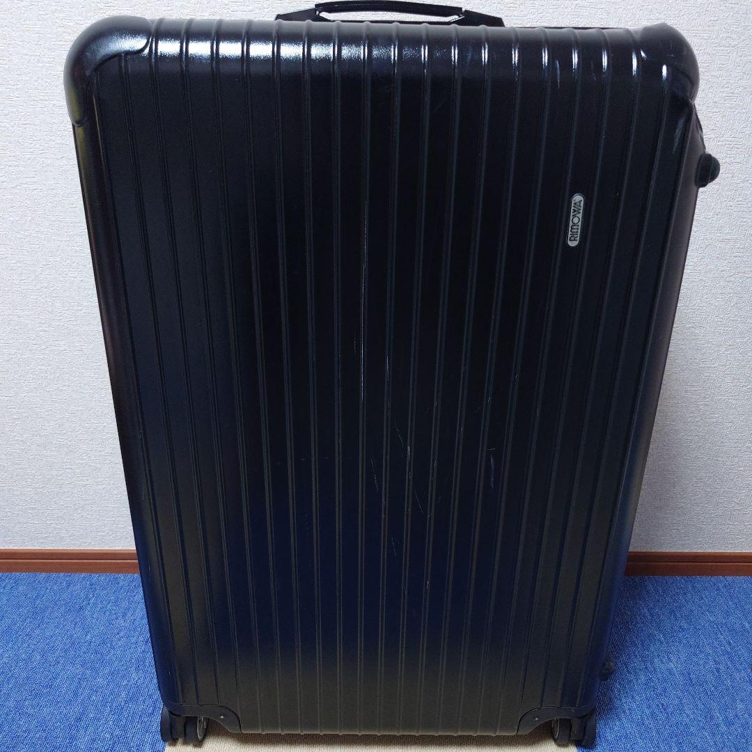 リモワ　RIMOWA スーツケース　サルサ　4輪　黒　　Ｌサイズ　(凹み有り)