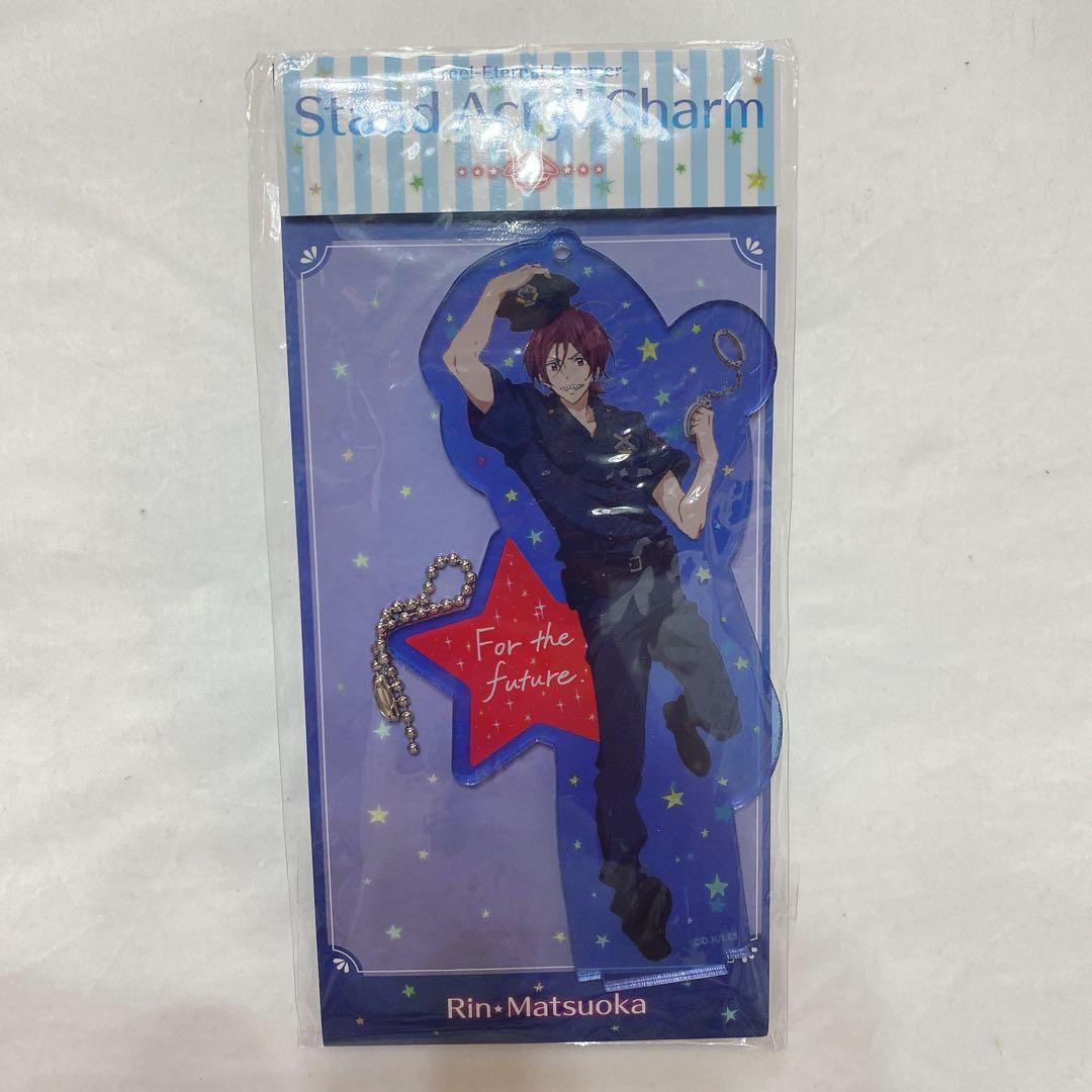 松岡凛 アクリルチャーム Free! -Eternal Summer- ポリス - メルカリ