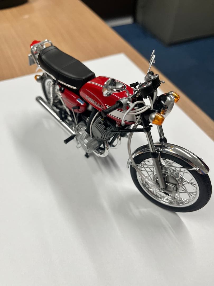 プラモデル　KAWASAKI MACH-Ⅲ レッドカラー　ハセガワ1/12 1/12 カワサキ 500-SS/MACH III （H1A） “レッドカラー”【21775