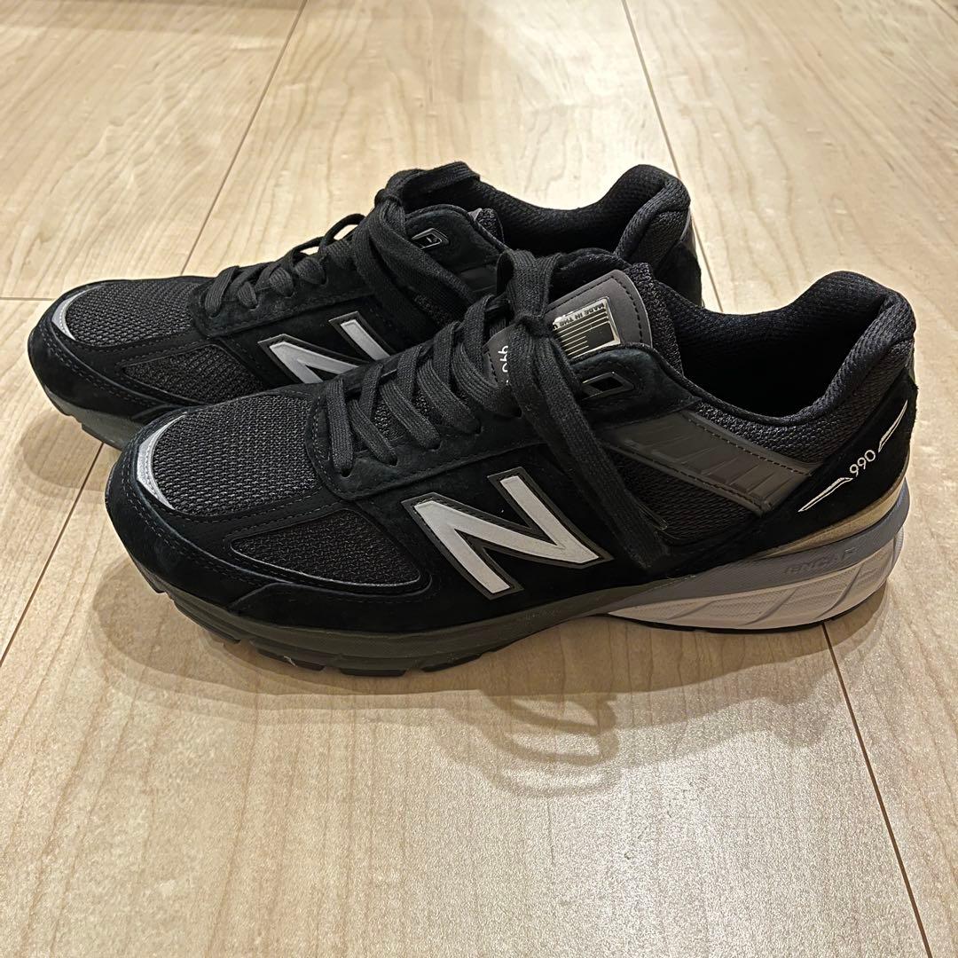 new balance M990BK5 27.0cm 新品 USA 黒 ブラック