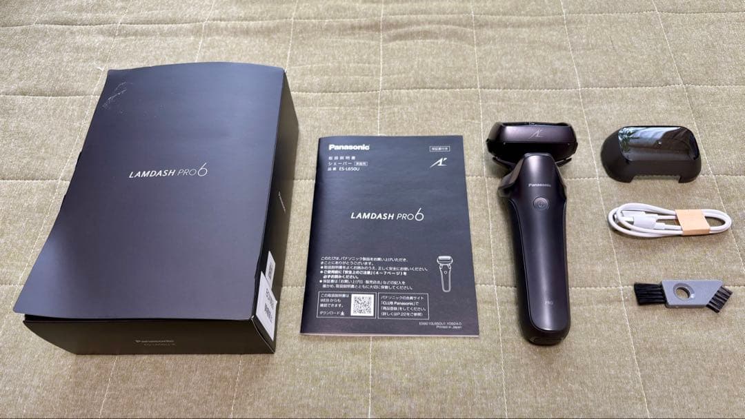 パナソニック ラムダッシュPRO 6枚刃ES-L650U-K 訳あり ラムダッシュ パナソニック ラムダッシュPRO 6枚刃 ES-L650D-K