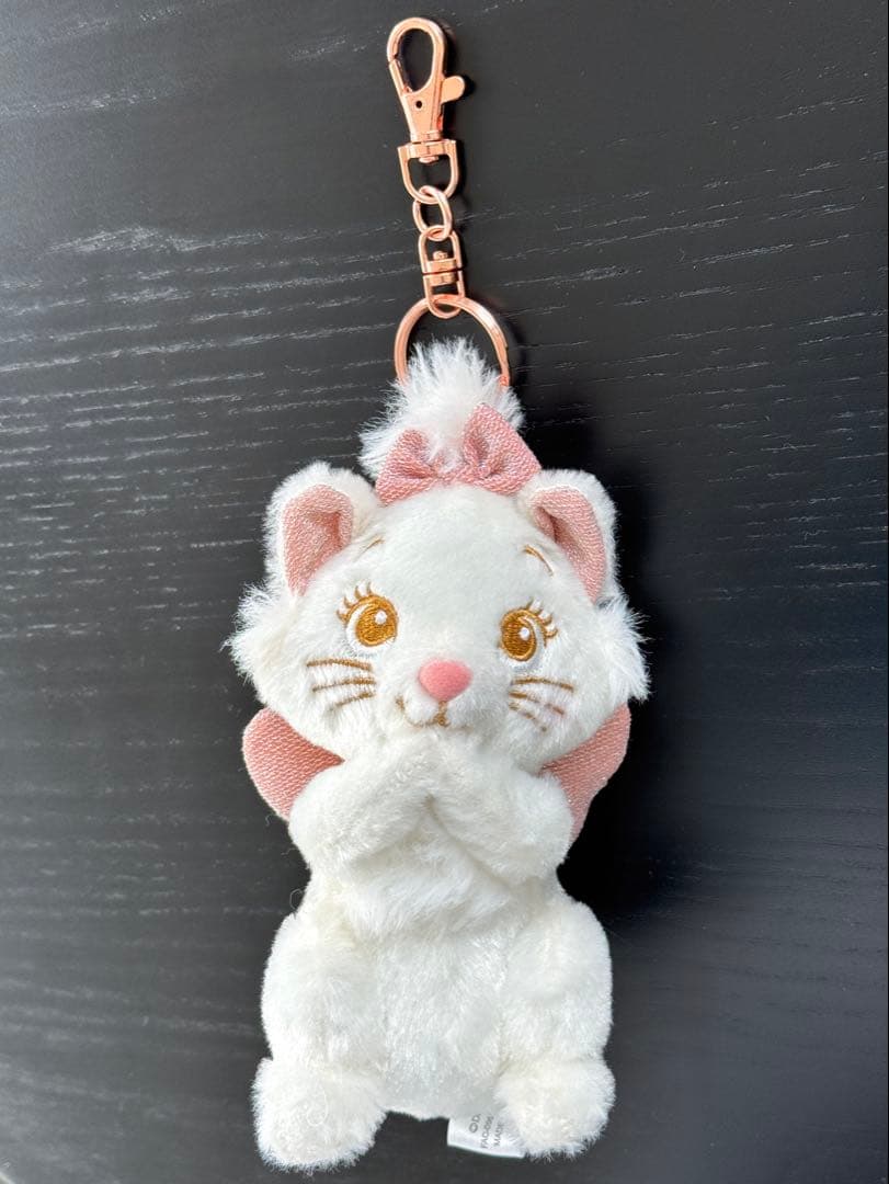 ディズニー マリーちゃん ぬいぐるみ キーホルダー おしゃれキャット