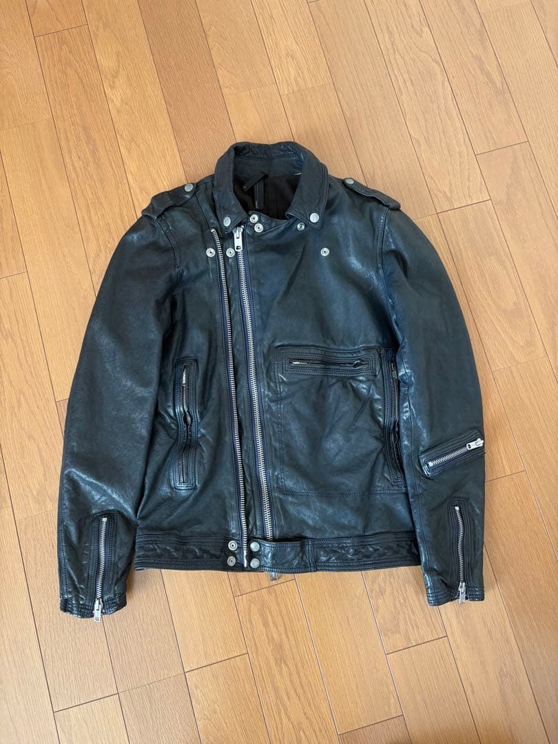 AMERICAN RAG CIE ゴートレザー ダブルライダース　定価6万