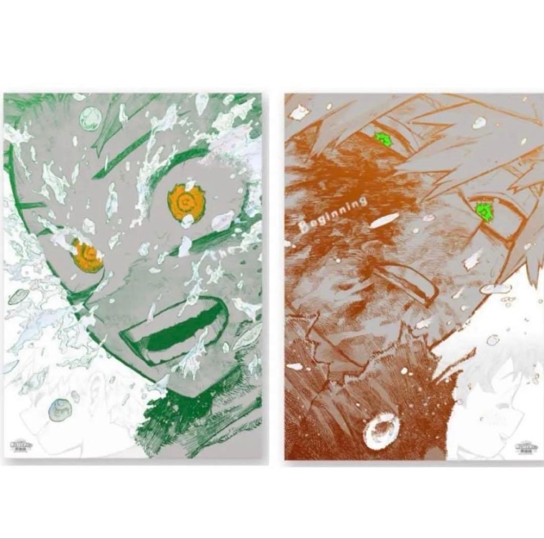 ヒロアカ原画展 The Beginning ポスター　未開封