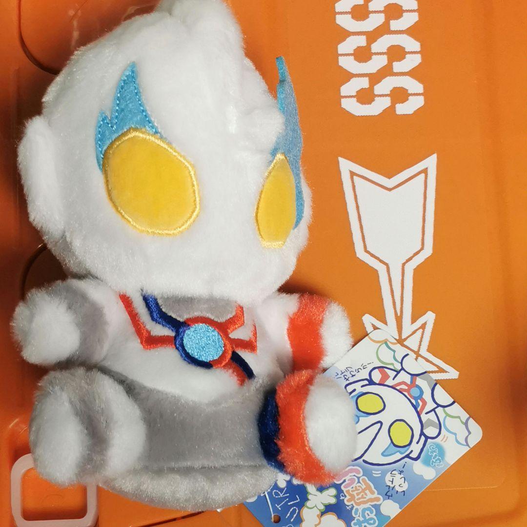 ウルトラマンブレーザー　ウルトラマンショップ　ふわふわお座りぬいぐるみ　タグ付き