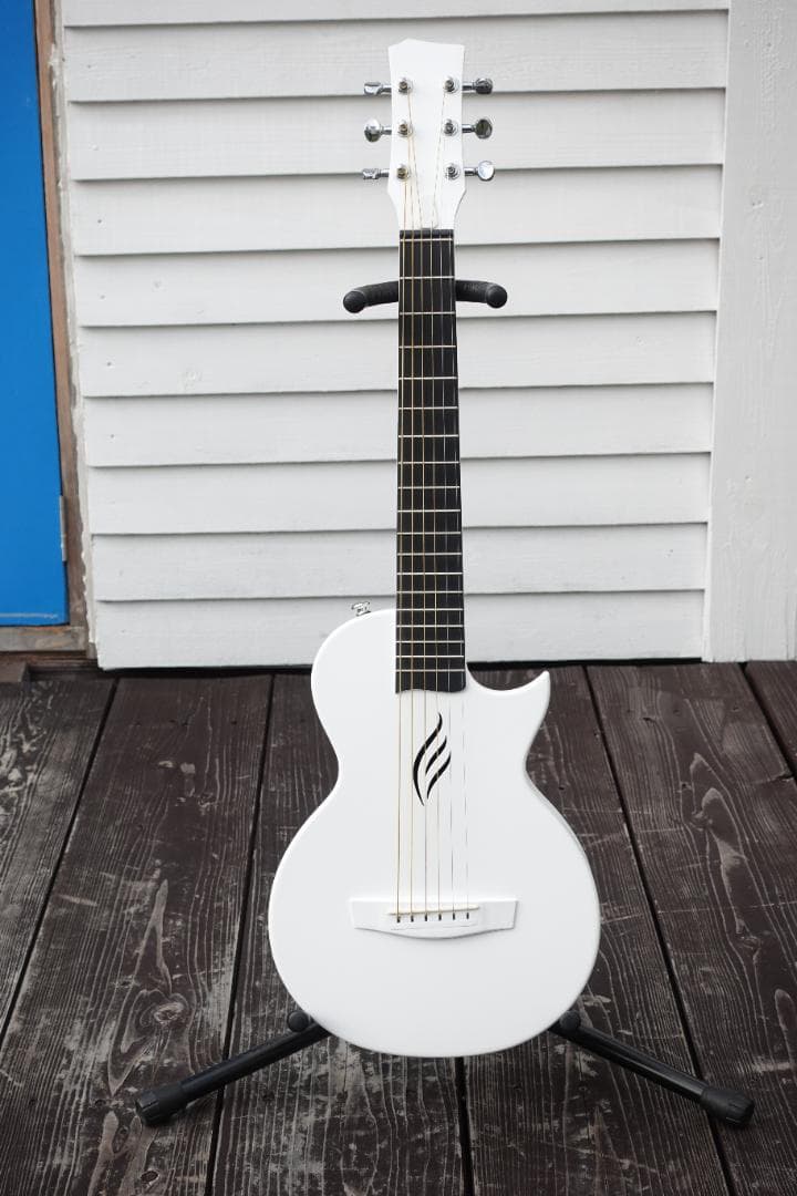 ENYA Nova Go Mini（白）カーボン複合材 ミニギター アウトドアに Nova