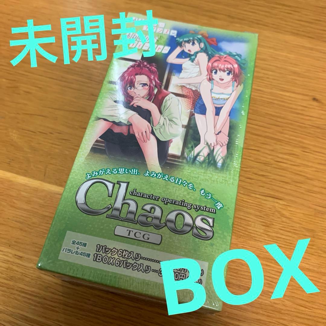 新品未開封　chaos tcg おねがいティーチャー BOX カオスTCG