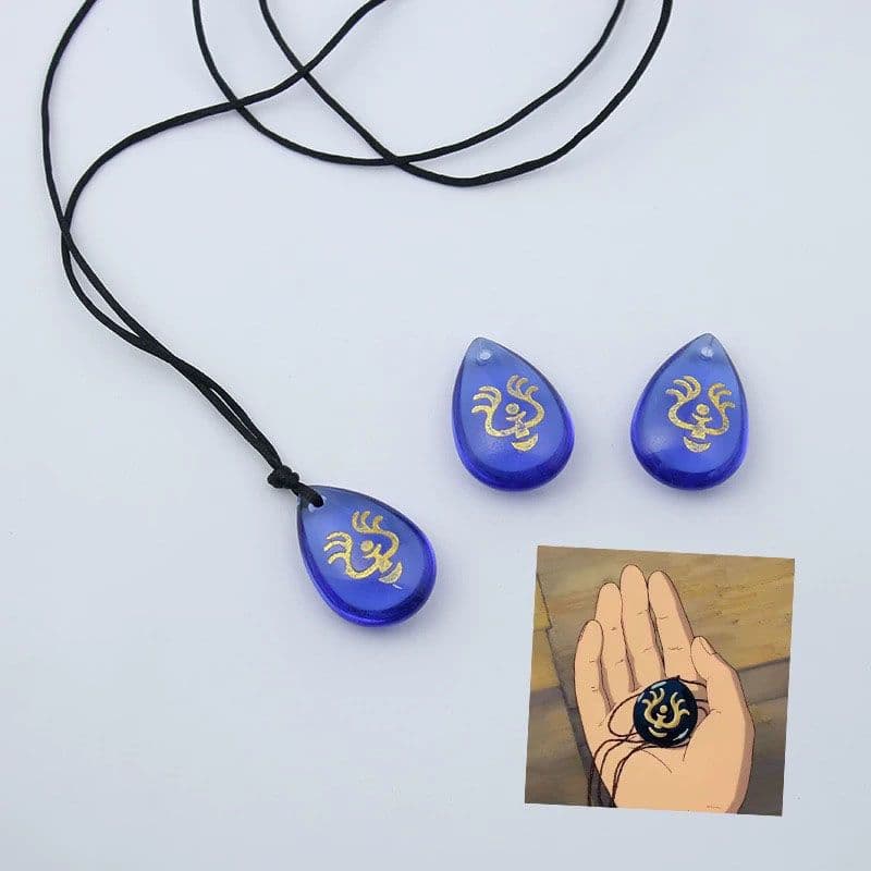 大人気！】天空の城ラピュタ 飛行石 ネックレス - メルカリ