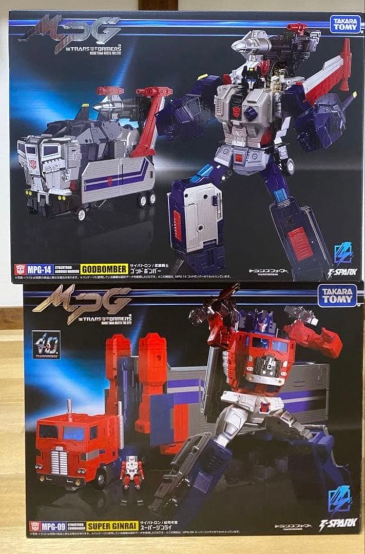 トランスフォーマー MPGスーパージンライ　ゴッドボンバー　セット 国内：タカラトミーモール限定】MPG-14S ゴッドボンバー/ゴッド
