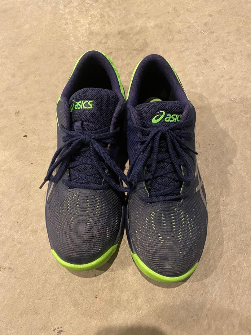 asics 安全靴 ネイビー/グリーン アシックス 安全靴 ウィンジョブ CP214 TS BOA 2E相当 ライケン