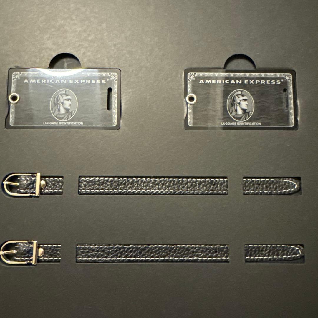 アメックス　センチュリオン　ブラックカード　ラゲージタグ