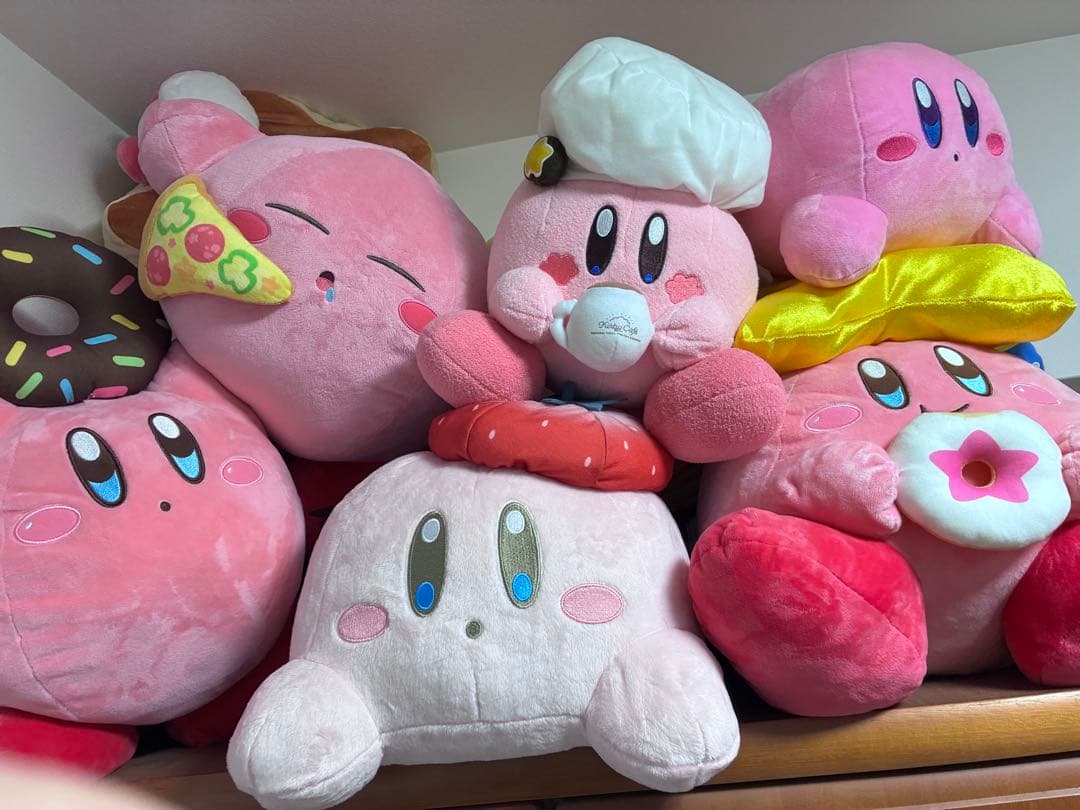 カービィ ぬいぐるみ6セット カービィのグルメフェス』食いしんぼうバトルを制した“まんまる