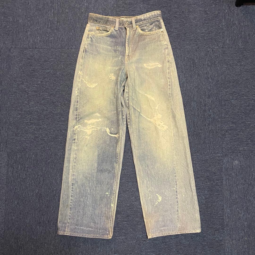 パンツ our legacy full cut denim Our Legacy - Full Cut Digital Denim Print