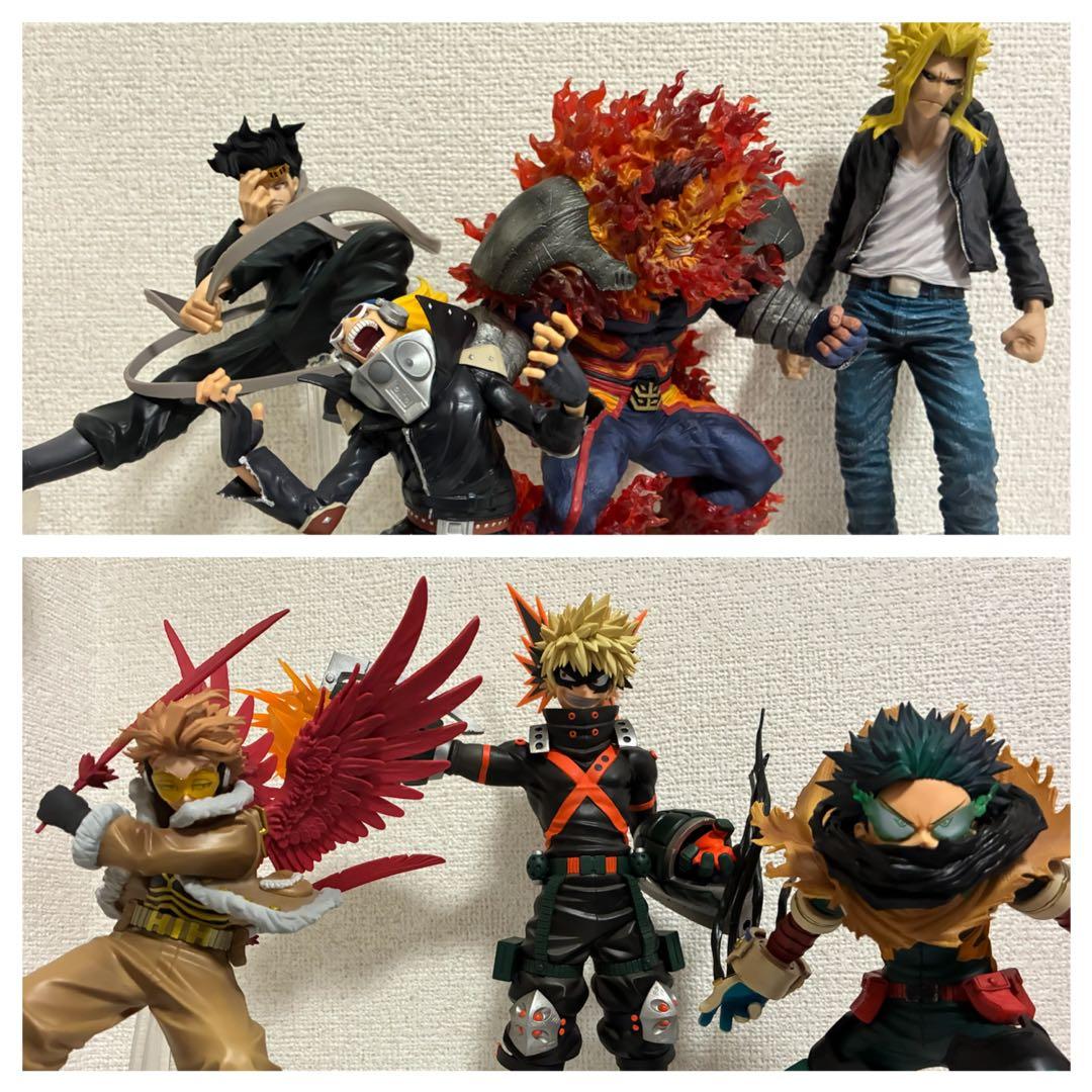 僕のヒーローアカデミア フィギュア7体セット 箱なし - メルカリ