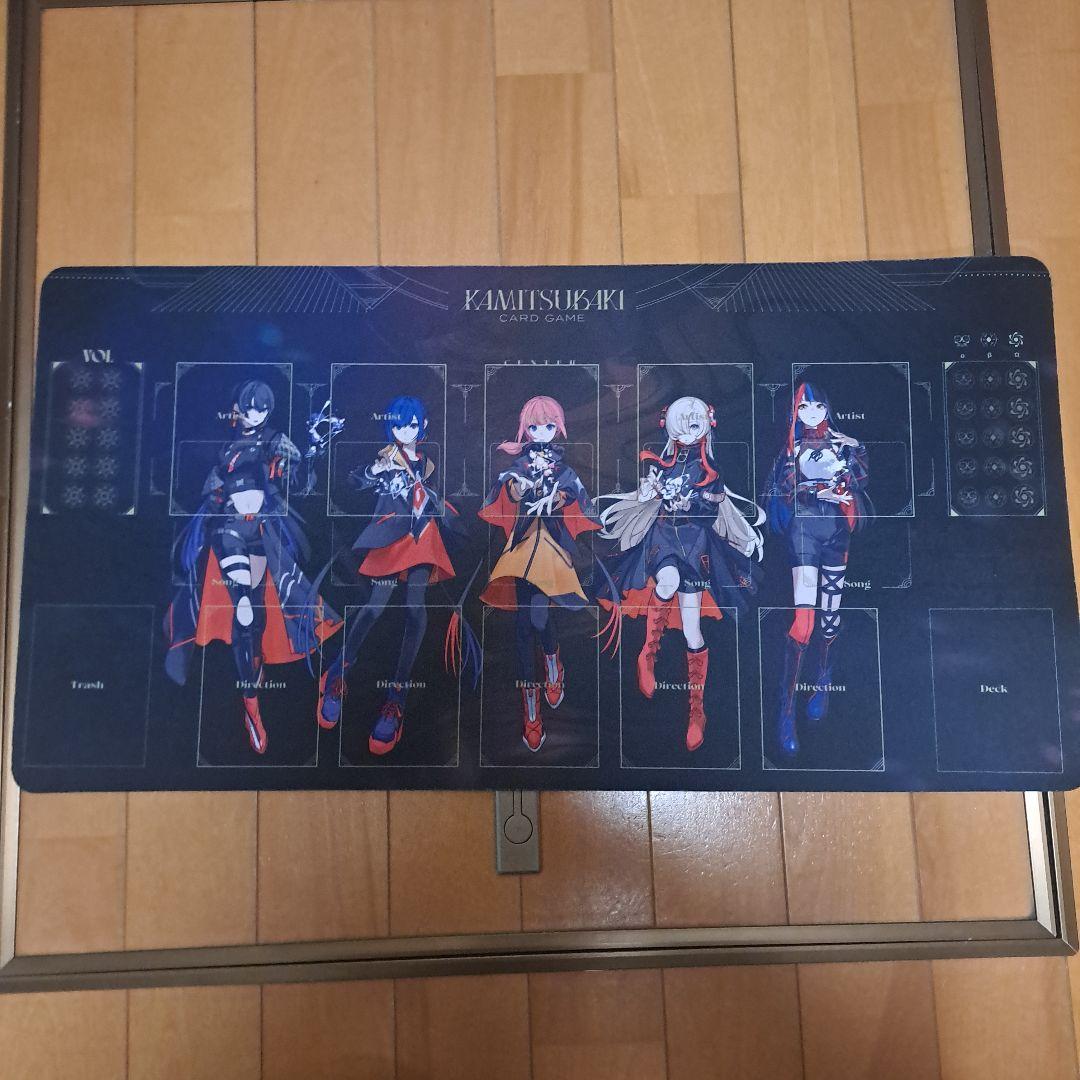 神椿TCG 【カードゲームプレイマット V.W.P 花魁鳥ver.】花譜 理芽