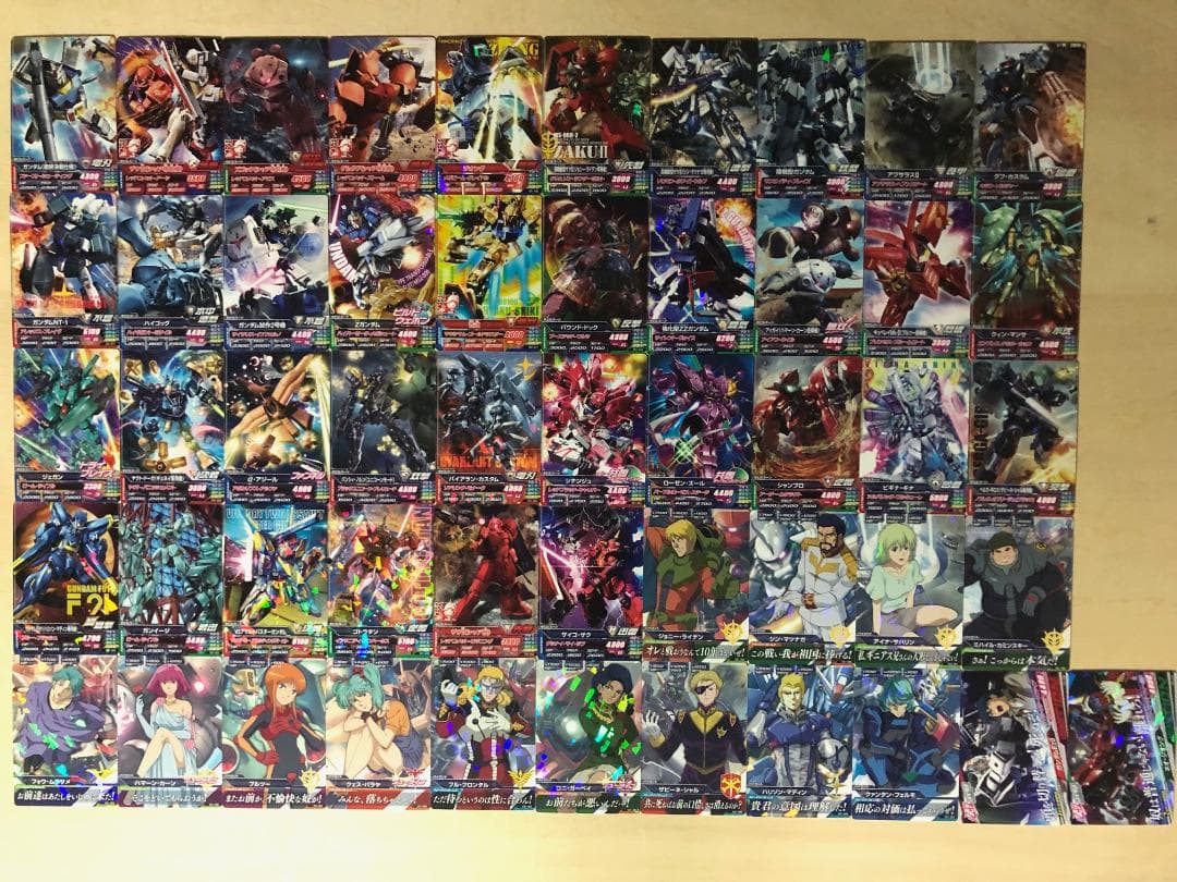 ガンダムトライエイジ　VS1～VS5　243種243枚　レア・コモン　フルコンプ ガンダムトライエイジ VS5弾 P ゴッドガンダム 1枚の通販 翔とマロン