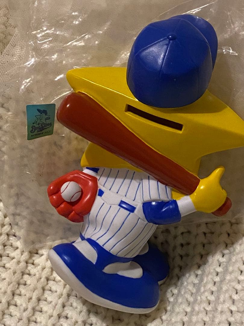 美品☆レア物！！横浜ベイスターズ ホッシーくん貯金箱 置き物