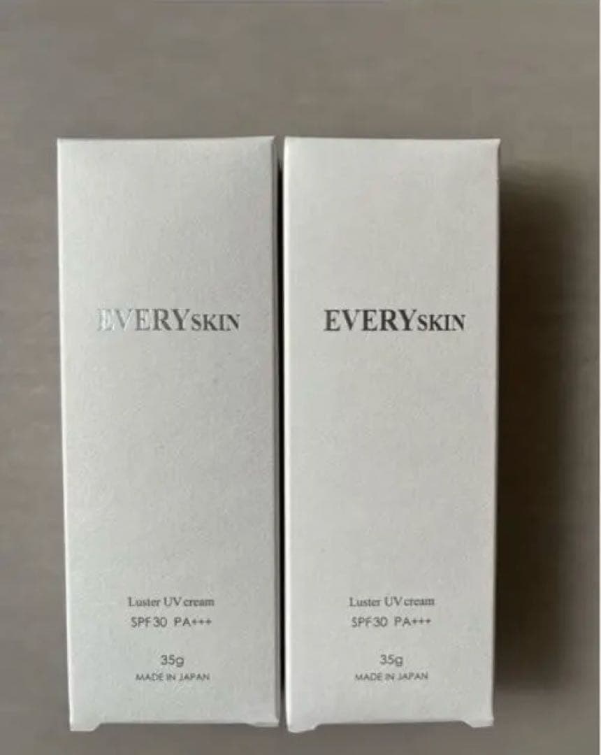EVERYSKIN ラスターUVクリーム 35g 2個セット
