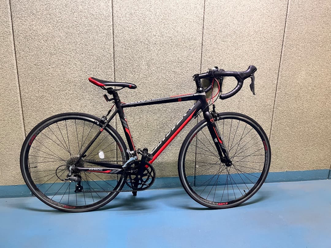 CANOVER　 ZENOS ロードバイク 3×7速 赤黒 　 引取大歓迎 CANOVER ZENOS ロードバイク 3×7速 赤黒 引取大歓迎 5万円】通販