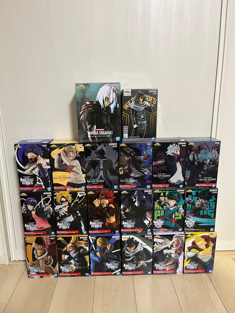 僕のヒーローアカデミア　フィギュア 20体セット　アメージングヒーローズ　未開封
