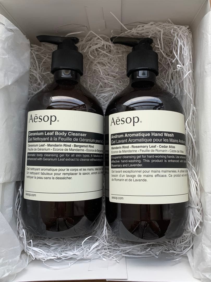 Aesop イソップ　ハンドソープ　ボディーソープ　新品 楽天市場】Aesop イソップ アンドラム(アロマティック/レスレクション