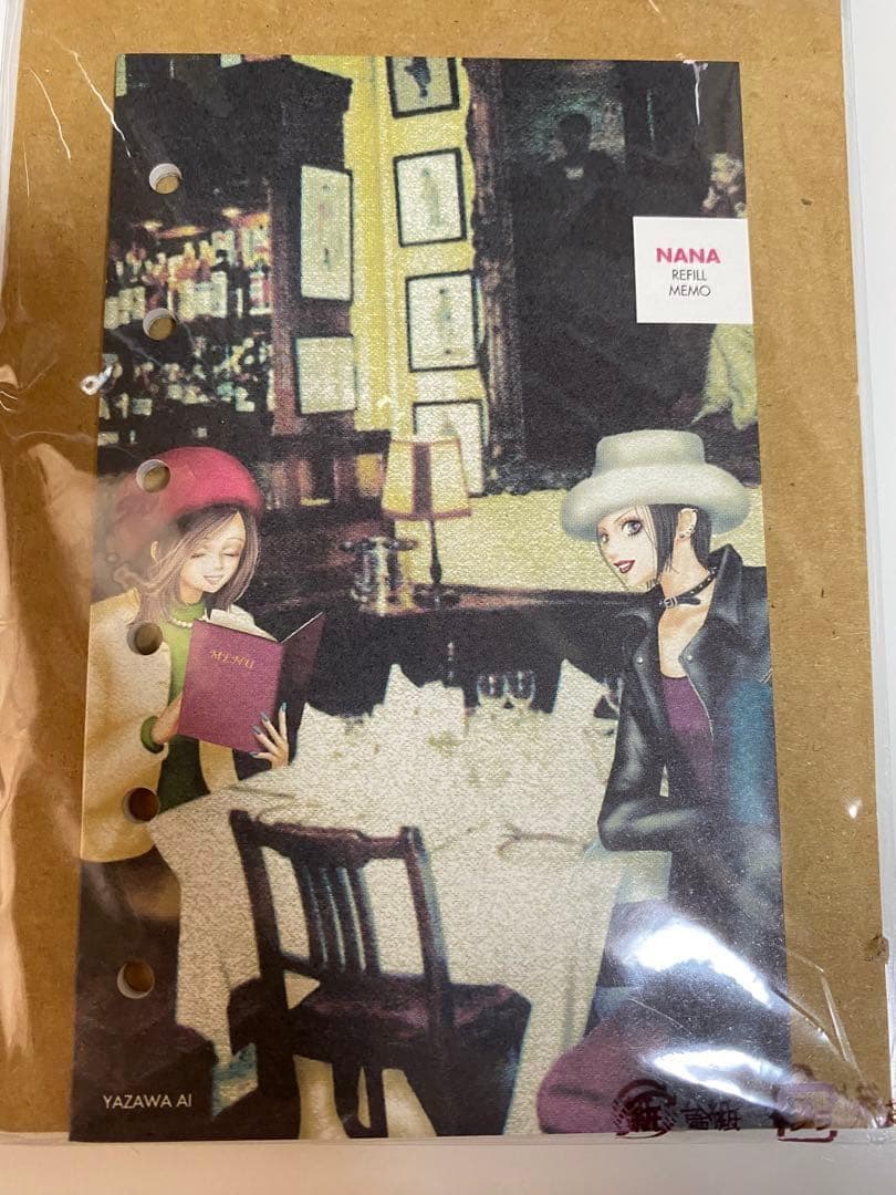 オシャレ 【矢沢あい】 NANA レフィルメモ ポストカード ポーチ