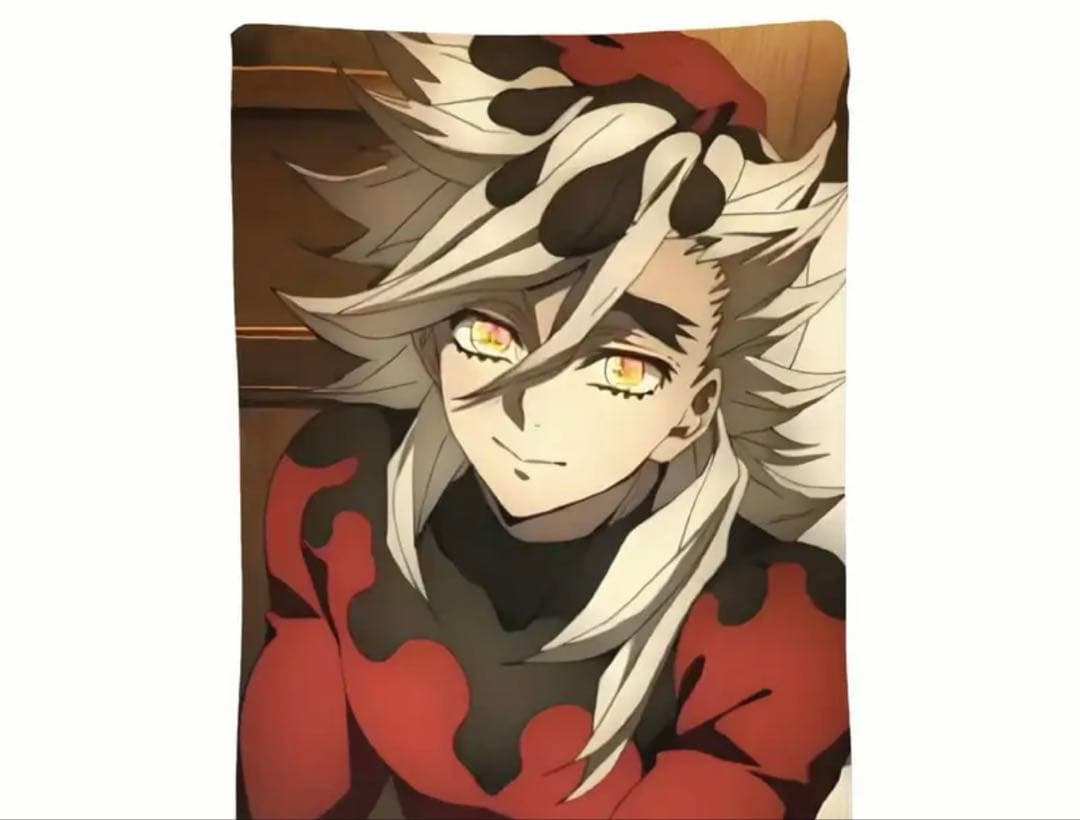 鬼滅の刃 童磨 ブランケット - メルカリ