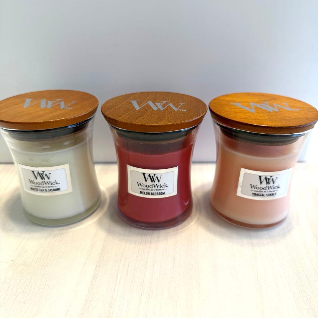 WoodWick ウッドウィック キャンドル おまとめ3点