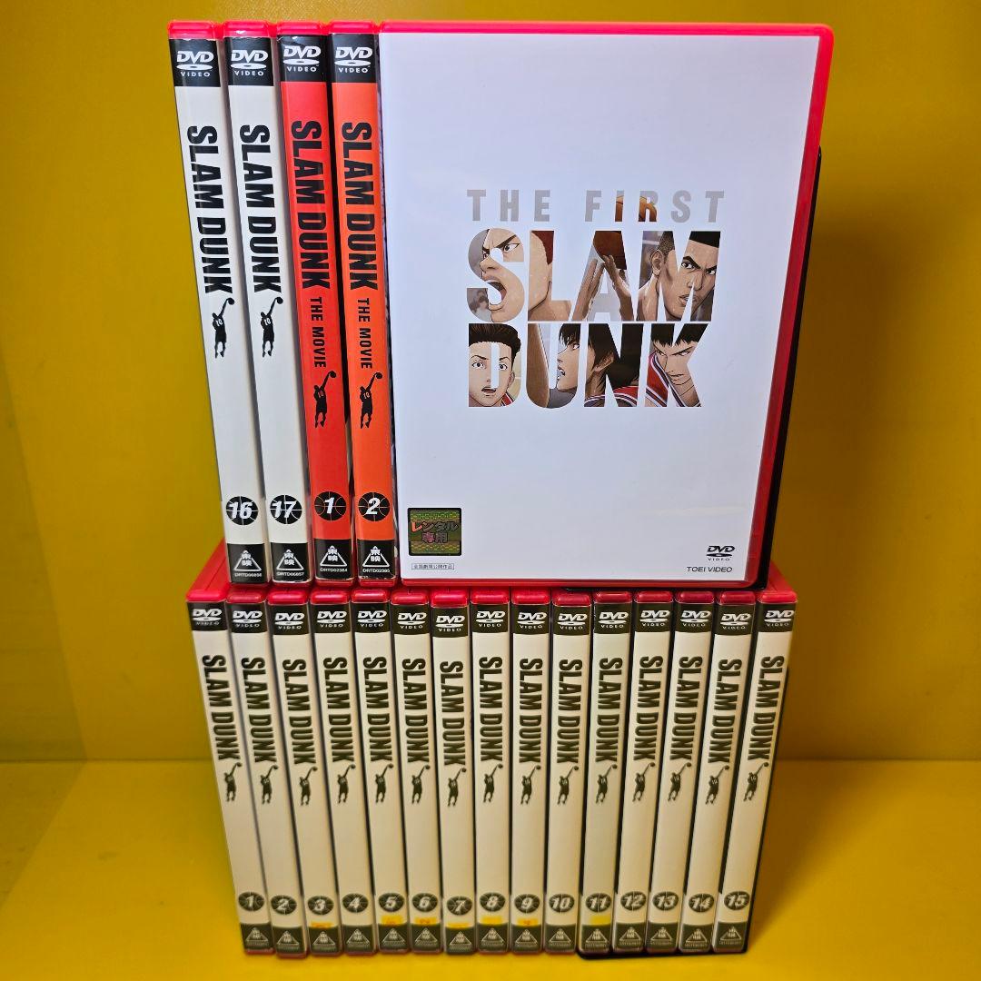 ※新品ケース交換済　スラムダンク+THE MOVIE+THE FIRST SLA