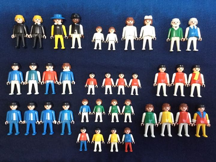 激レア☆初期】プレイモービル 大量 約100個 playmobil - メルカリ