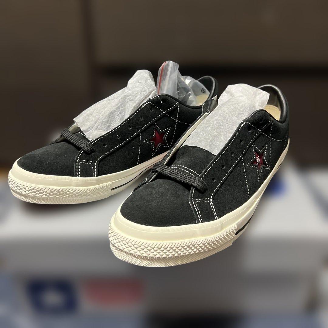 ストレンジャーシングス5 x コンバース ワンスター スエード 27.5cm