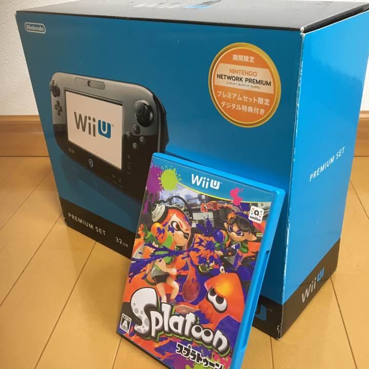 WiiUプレミアム+スプラ Wii U スプラトゥーン セット』予約・最安値情報！数量限定《Wii U