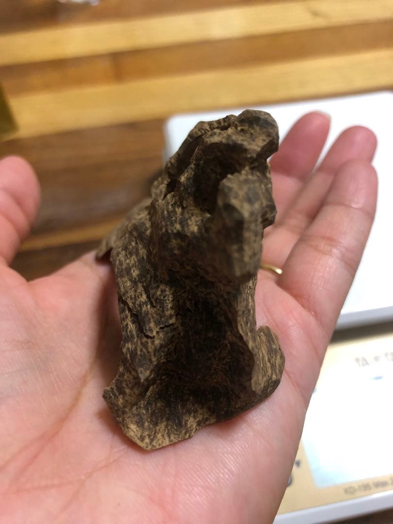 ベトナム産高品質沈香伽羅14.5g香木水に沈みます。