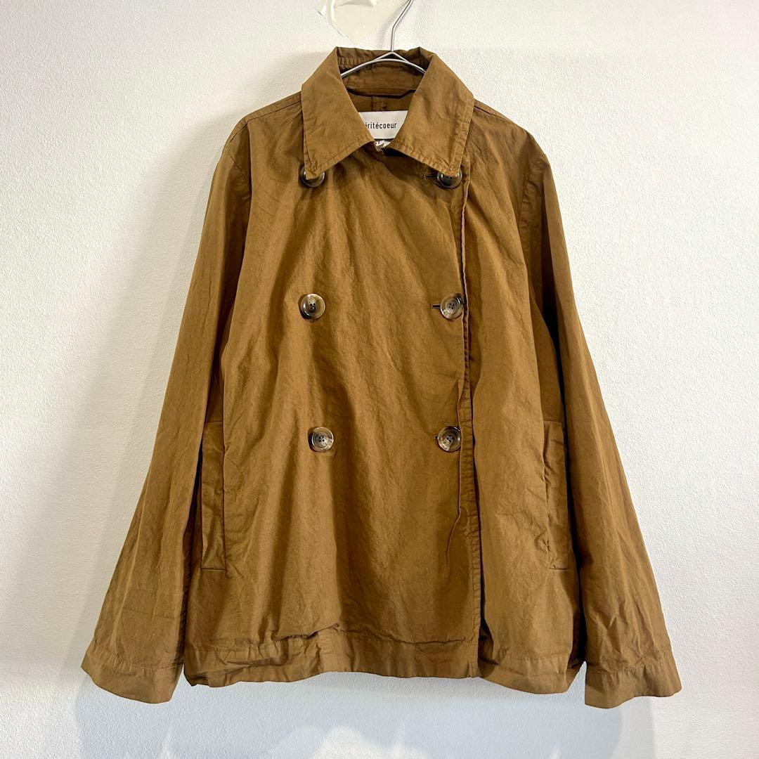 Veritecoeur／ヴェリテクール　ダブルボタンショートコート ST-102