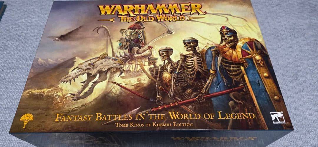 ウォーハンマー オールドワールド トゥームキング コア本無 フィンクスとダイス付 WHOW】 トゥームキング・オヴ・クェムリ：ネクロスフィンクス / TOMB