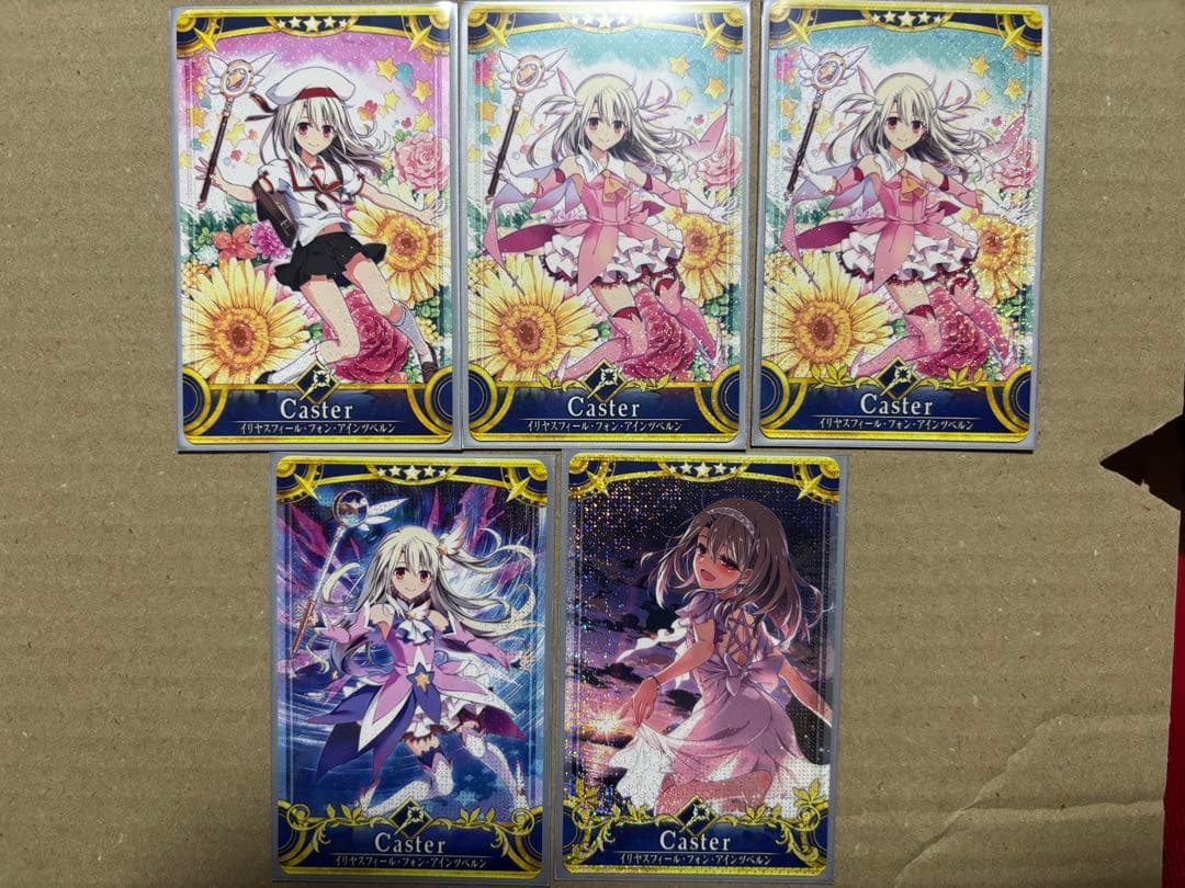 FGOアーケード FGOAC イリヤ フェイタル 全再臨段階セット - メルカリ