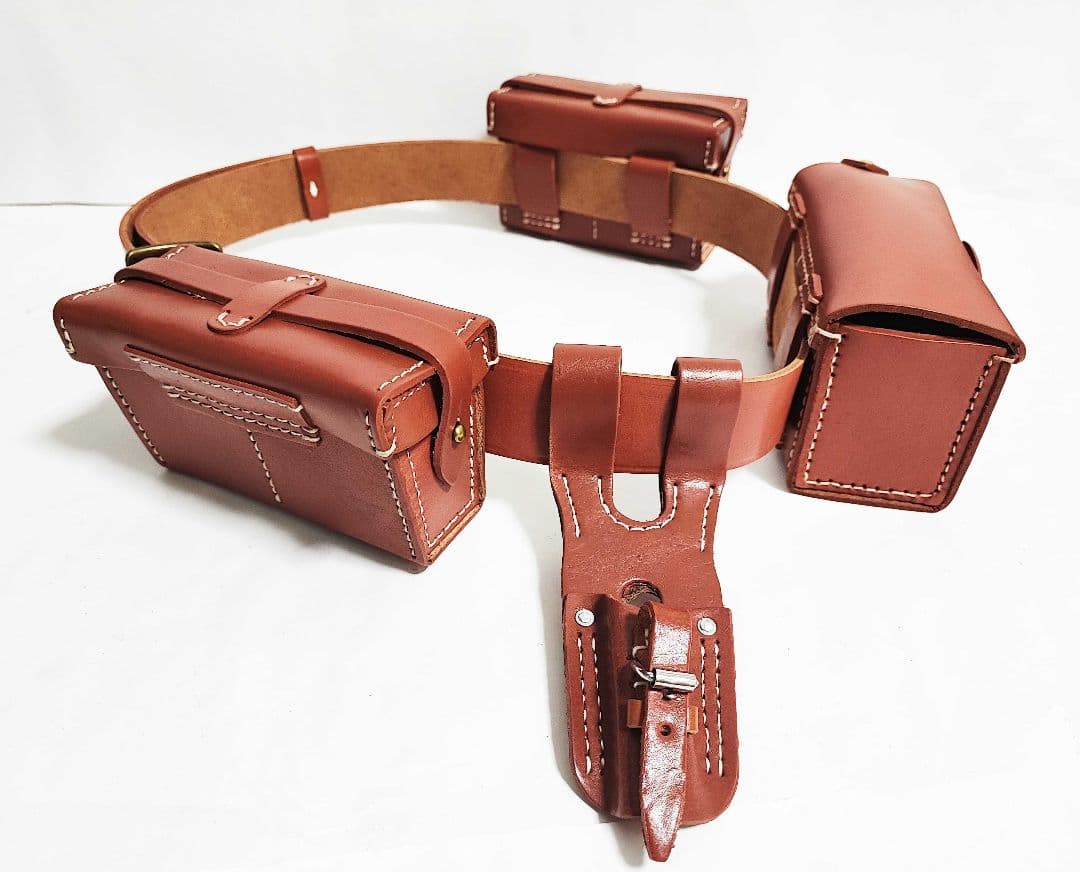 日本軍 ポーチ 剣刺 帯革 オイル 兵士 個人装備 セット 複製品 - メルカリ