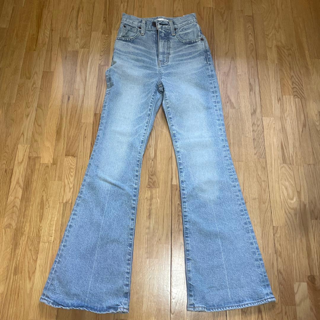 MOUSSY フレアデニムパンツ サイズ22