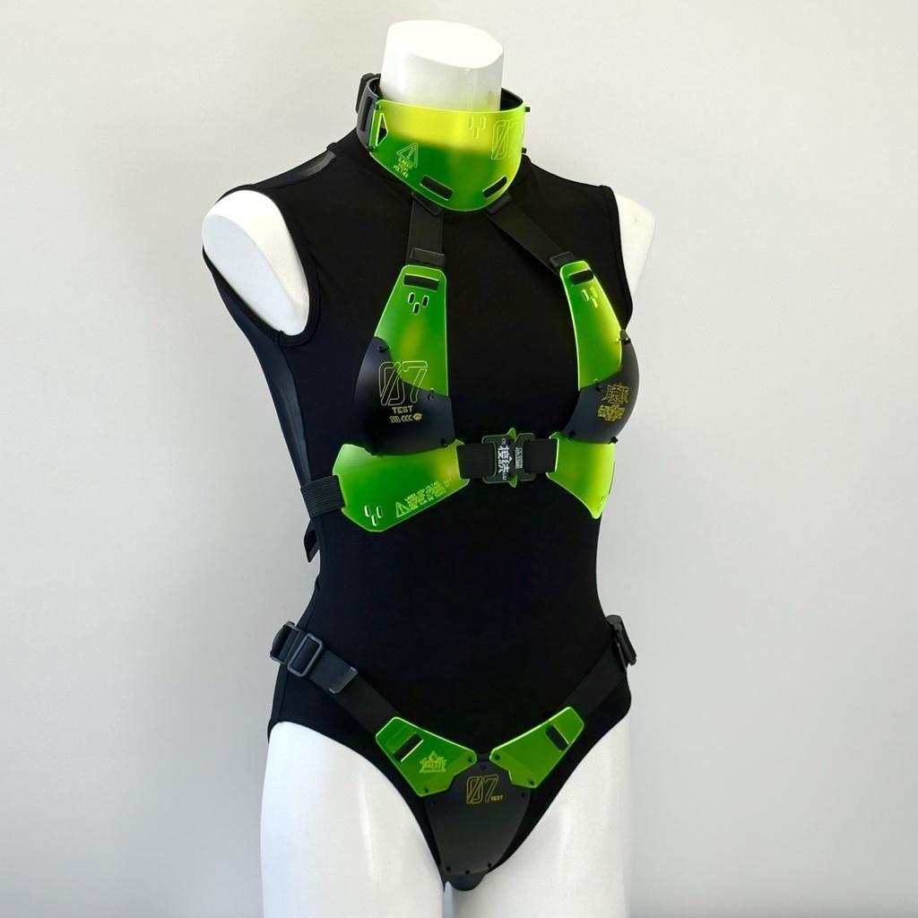 中央町戦術工芸 装甲ビキニユニット type07 black×green