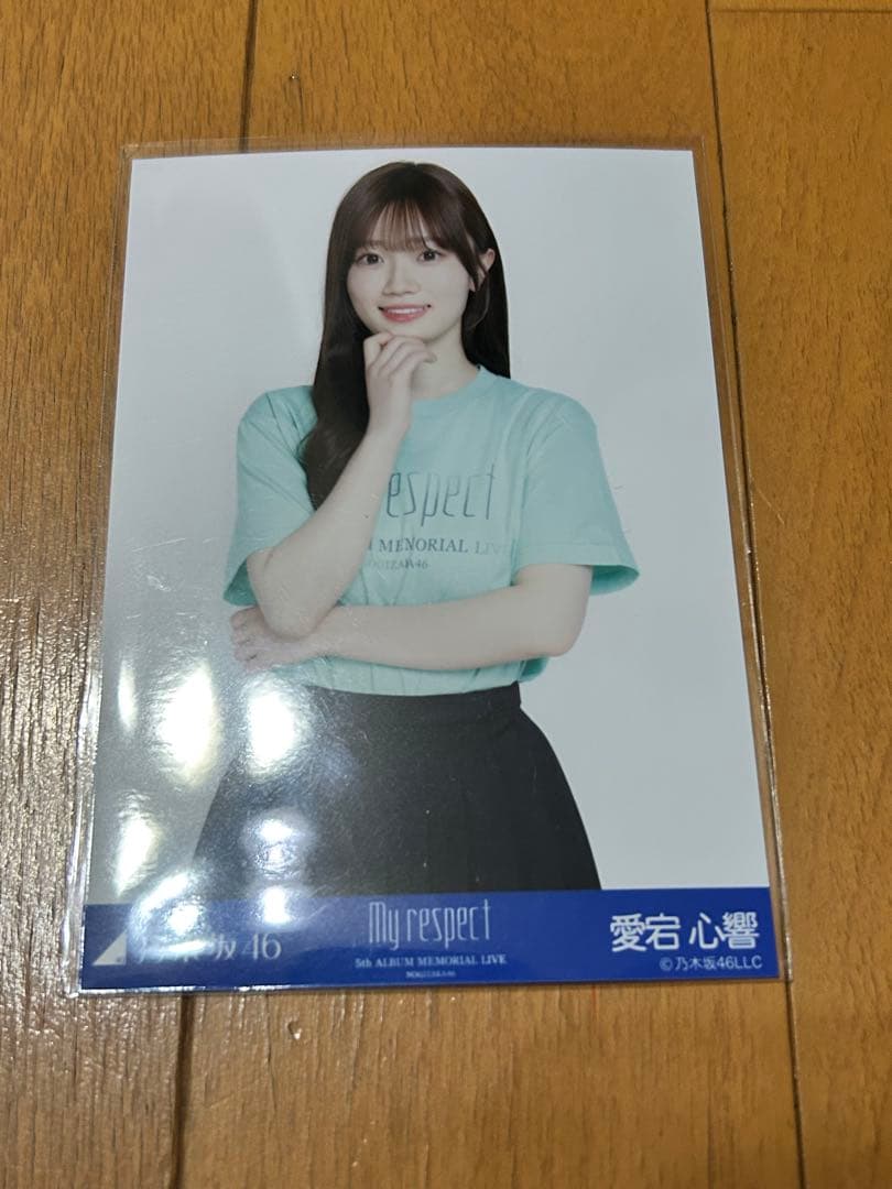 乃木坂46 「愛宕 心響」生写真コンプ【ライブTシャツ】My respect