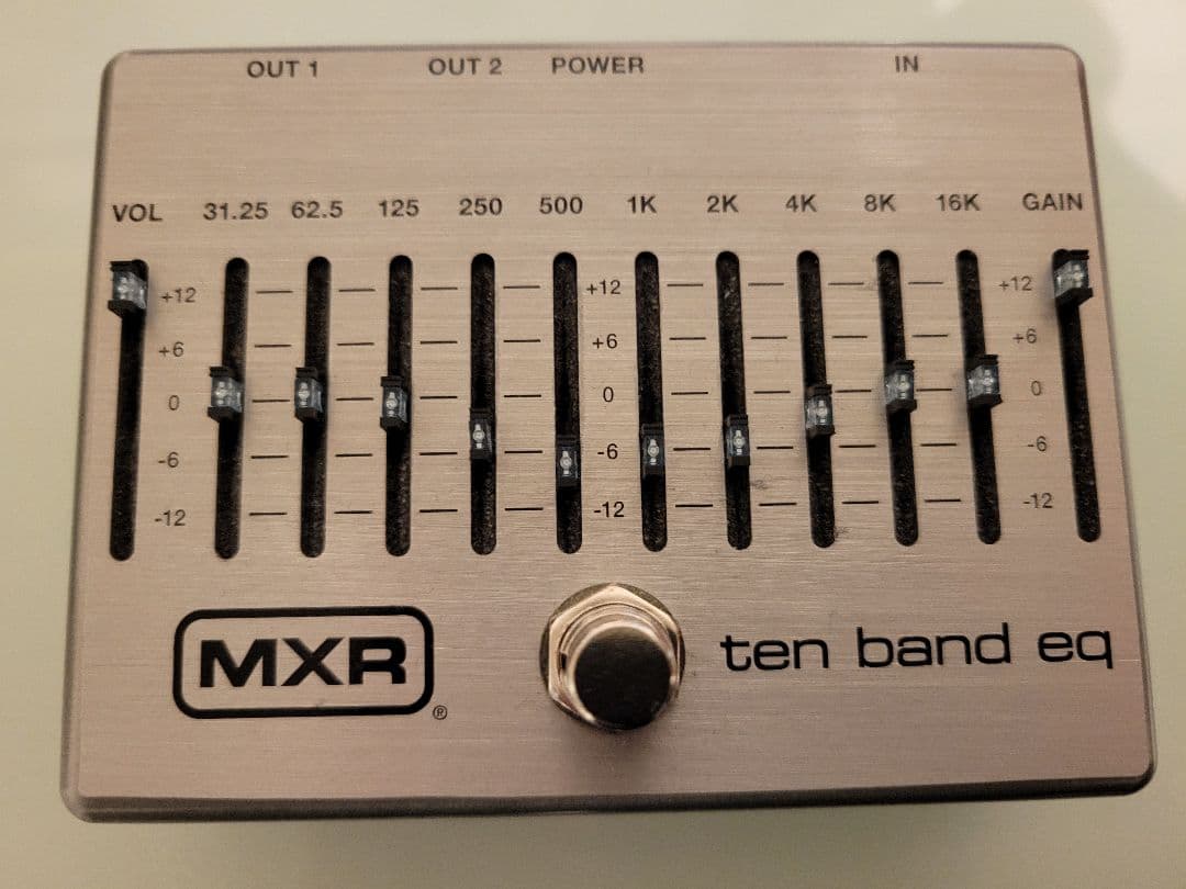 MXR ten band eq ギターエフェクター Amazon.com: MXR Ten Band EQ Guitar Effects Pedal : Everything Else