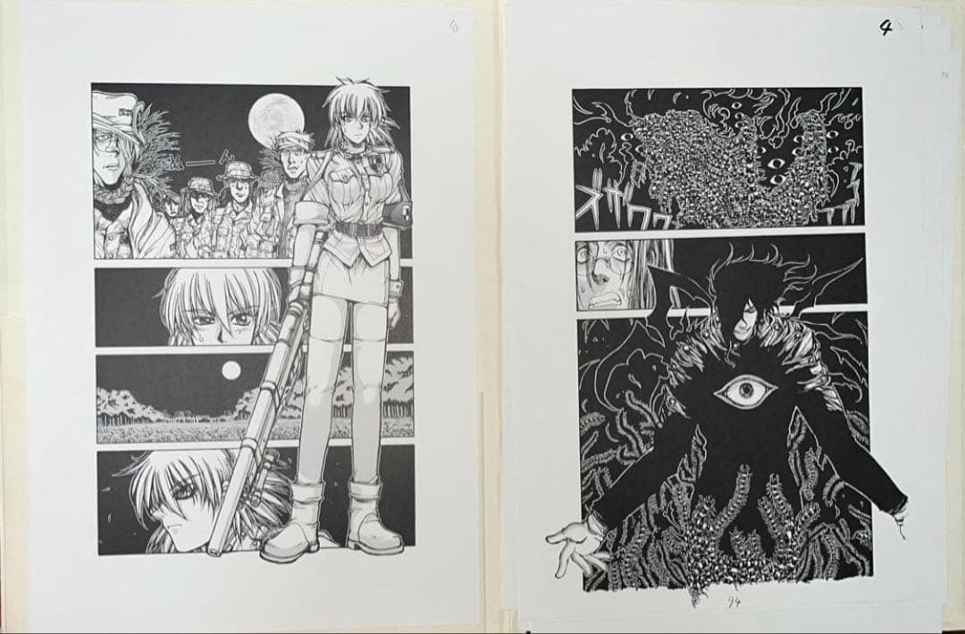 平野耕太 YOUNGKING OURS HELLSING 複製原画 複製原稿 - メルカリ