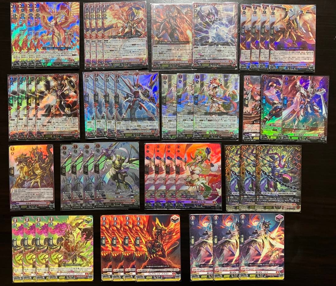 ヴァンガード ニルヴァーナ・ジーヴァ デッキ パーツセット